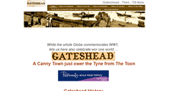 Desktop Screenshot of gateshead-history.com